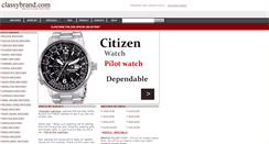 Desktop Screenshot of classybrand.com