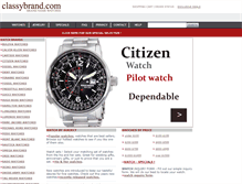 Tablet Screenshot of classybrand.com